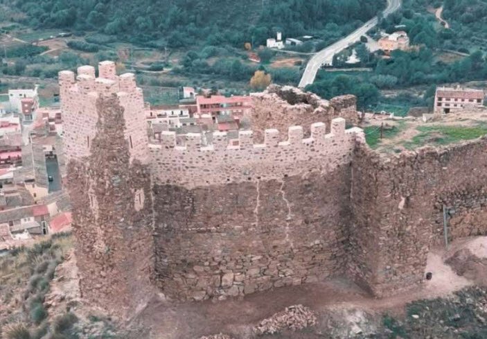 Castillo de Azuébar, Spain
